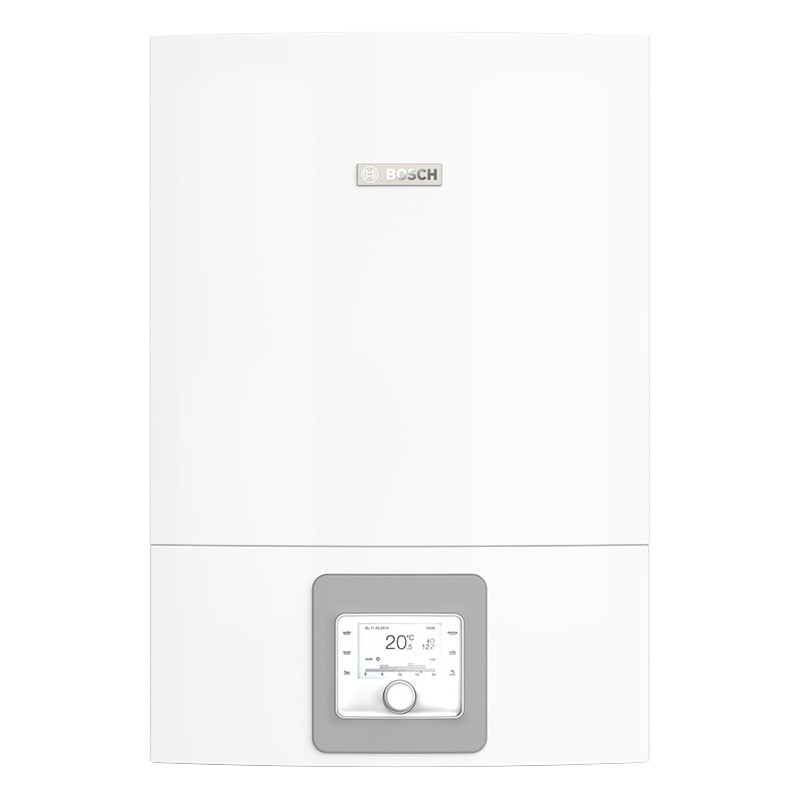 Тепловий насос Bosch Compress 3400i AWES 14, система керування CR10, комунікаціний модуль K30