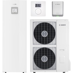 Тепловой насос Bosch Compress 3400i AWMS 14, система управления CR10, коммуникационный модуль K30