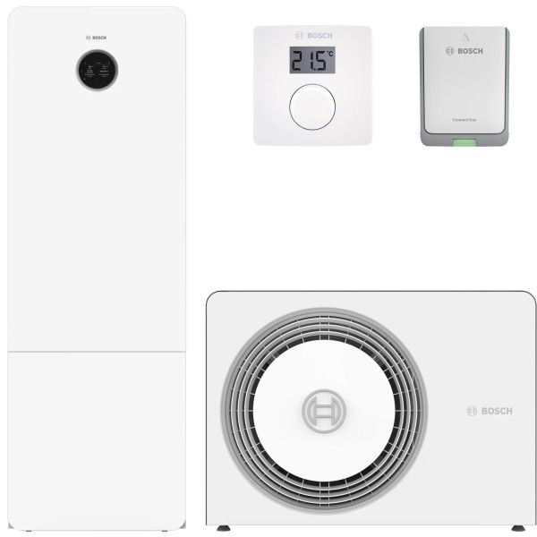 Тепловий насос Bosch Compress 5800i AWM 10, система керування CR10, комунікаціний модуль K30