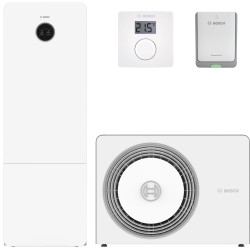 Тепловой насос Bosch Compress 5800i AWM 12, система управления CR10, коммуникационный модуль K30