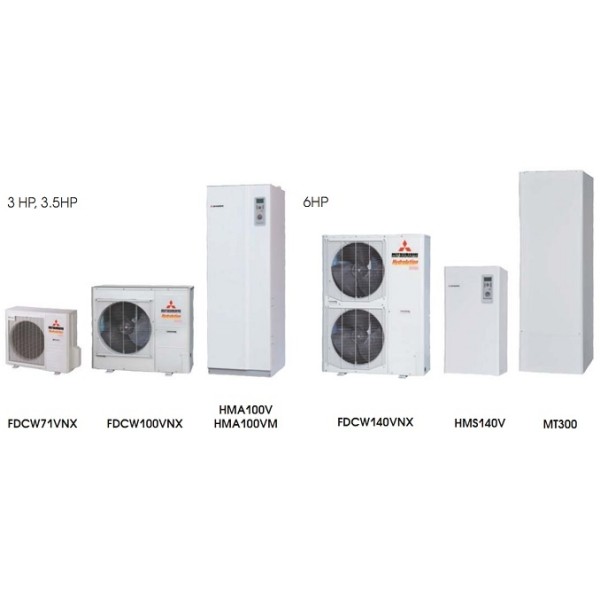 Тепловий насос Mitsubishi Heavy FDCW140VNX/HMS140VM/MT500