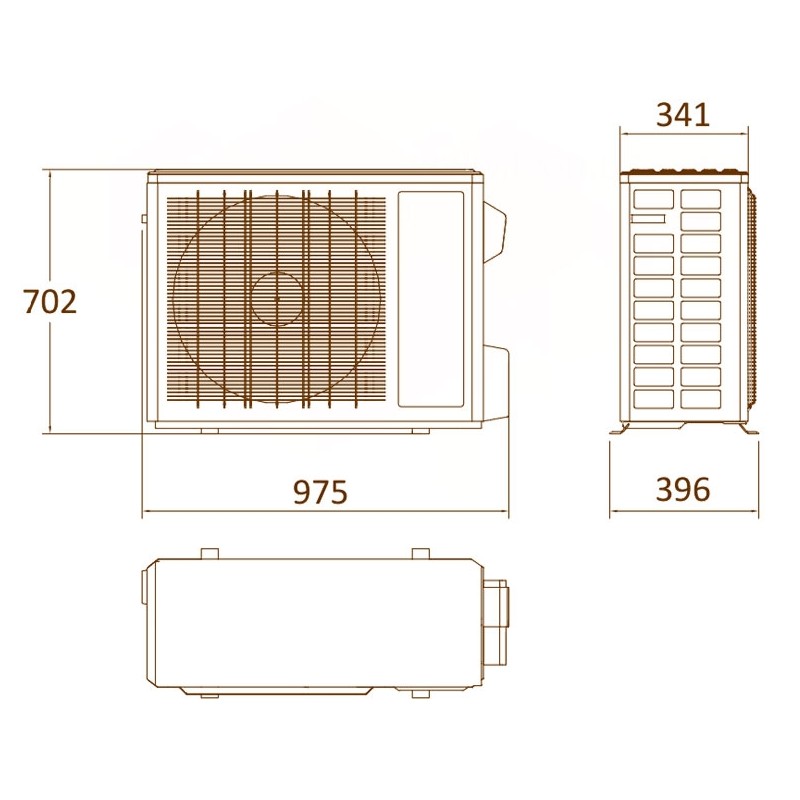 Тепловой насос Fondital Procida AWS/IWU 6 (DPBU2XWS06+DPBU2XWU06)
