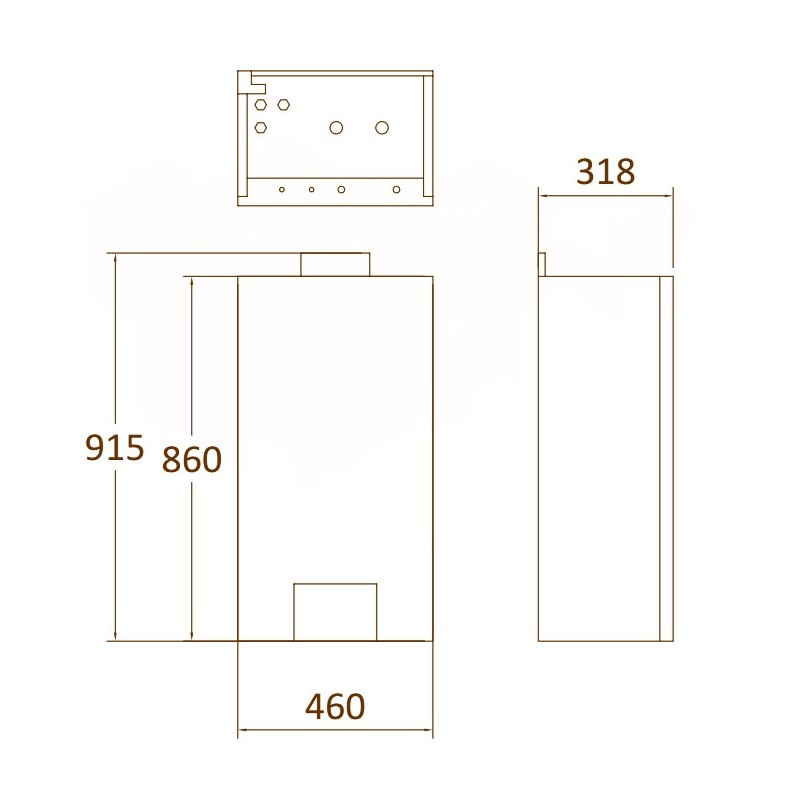 Тепловой насос Fondital Procida AWS/IWU 6 (DPBU2XWS06+DPBU2XWU06)