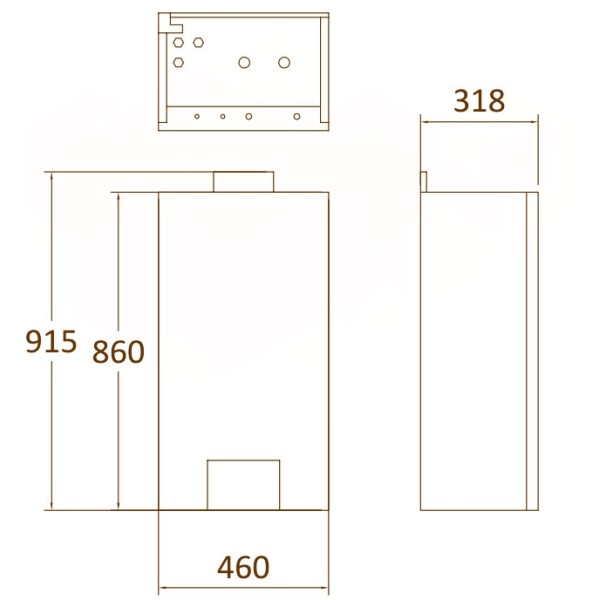 Тепловой насос Fondital Procida AWS/IWU 6 (DPBU2XWS06+DPBU2XWU06)