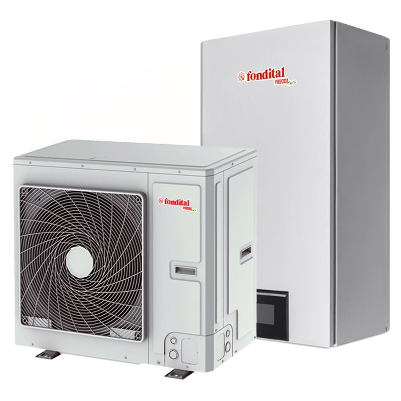 Тепловой насос Fondital Procida AWS/IWU 8 (DPBU2XWS08+DPBU2XWU08)