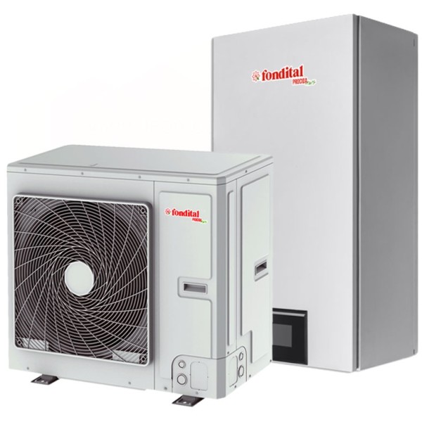 Тепловой насос Fondital Procida AWS/IWU 8 (DPBU2XWS08+DPBU2XWU08)
