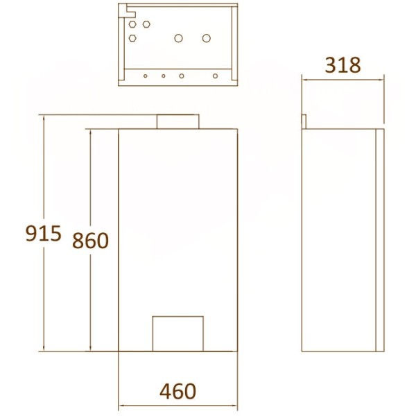 Тепловой насос Fondital Procida AWS/IWU 10 (DPBU2XWS10+DPBU2XWU10)