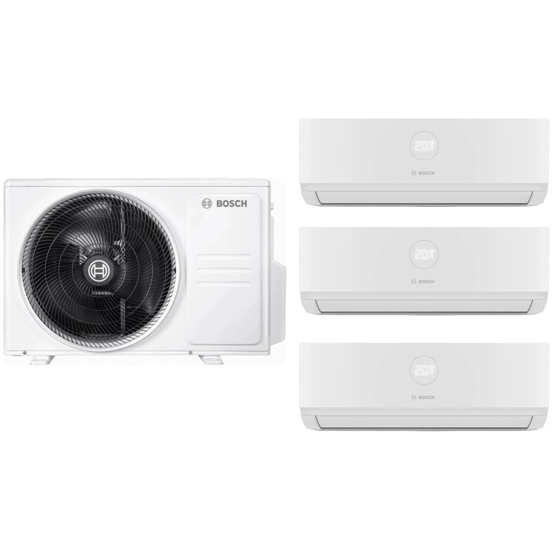 Комплект мульти-спліт системи Bosch Climate CL3000iU Multi 62 (7+7+7)