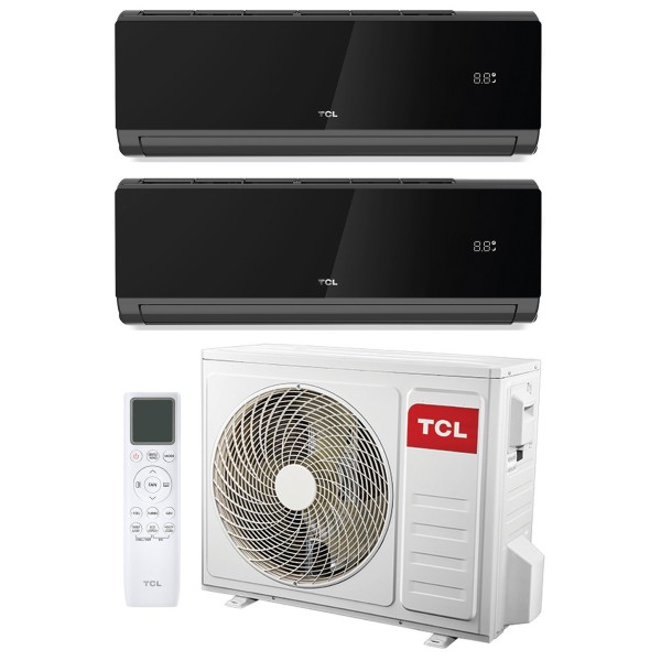Комплект мультиспліт системи TCL Elite XA82I Black Multi 27 (12+12)