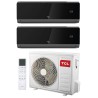 Комплект мультиспліт системи TCL Elite XA82I Black Multi 27 (12+12)
