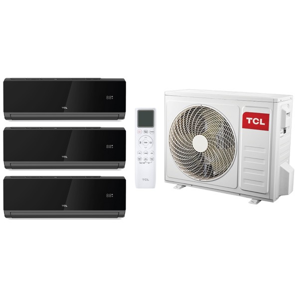 Комплект мультиспліт системи TCL Elite XA82I Black Multi 27 (9+9+12)