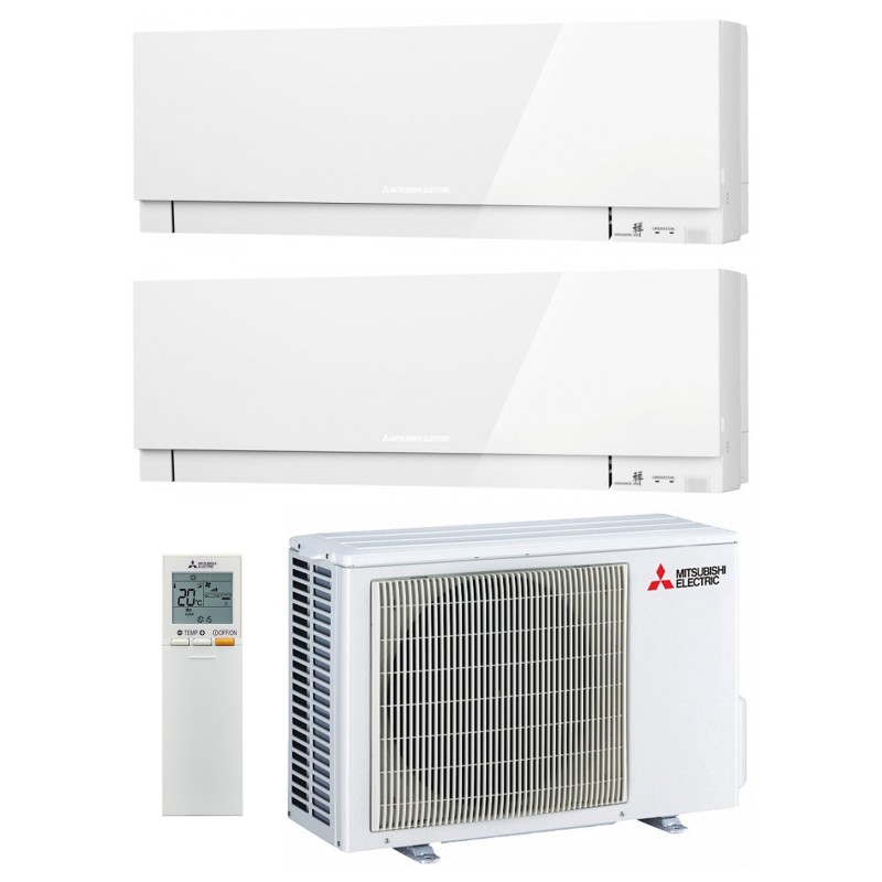 Комплект мульти-спліт системи Mitsubishi Electric Design White Multi 33 (6+6)