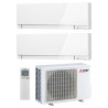 Комплект мульти-спліт системи Mitsubishi Electric Design White Multi 33 (6+6)