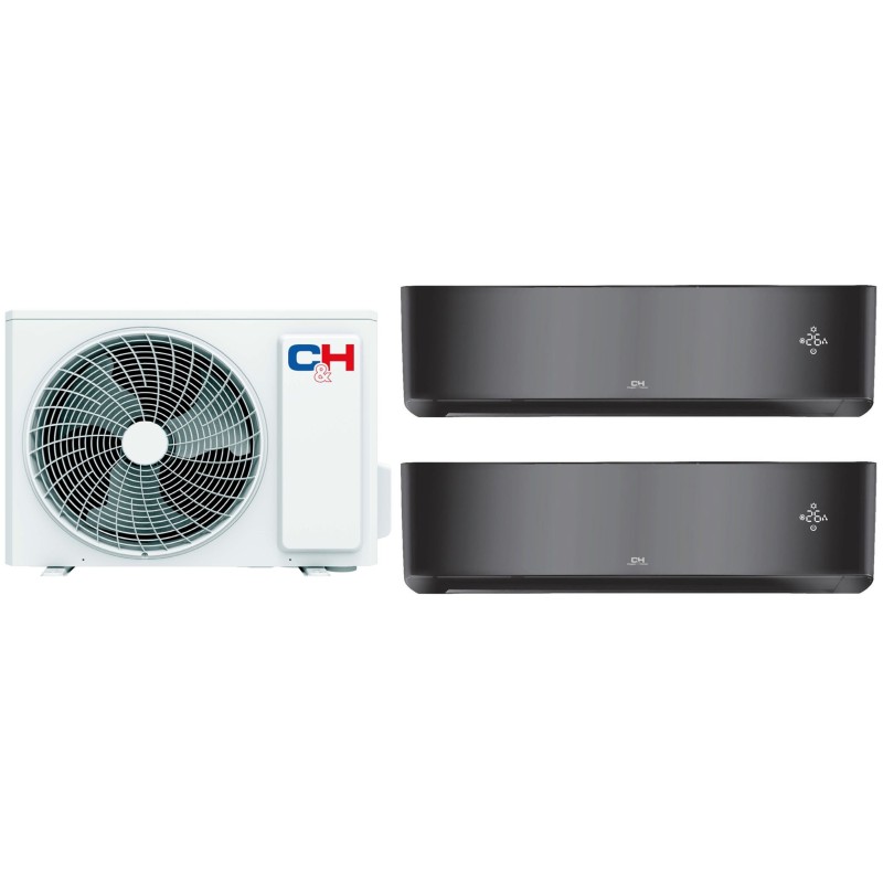 Комплект мульти-спліт системи Cooper&Hunter Supreme Continental Black Multi 21 (9+12)