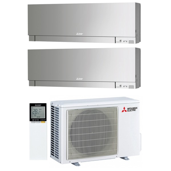 Комплект мульти-спліт системи Mitsubishi Electric Design Silver Multi 33 (6+6)