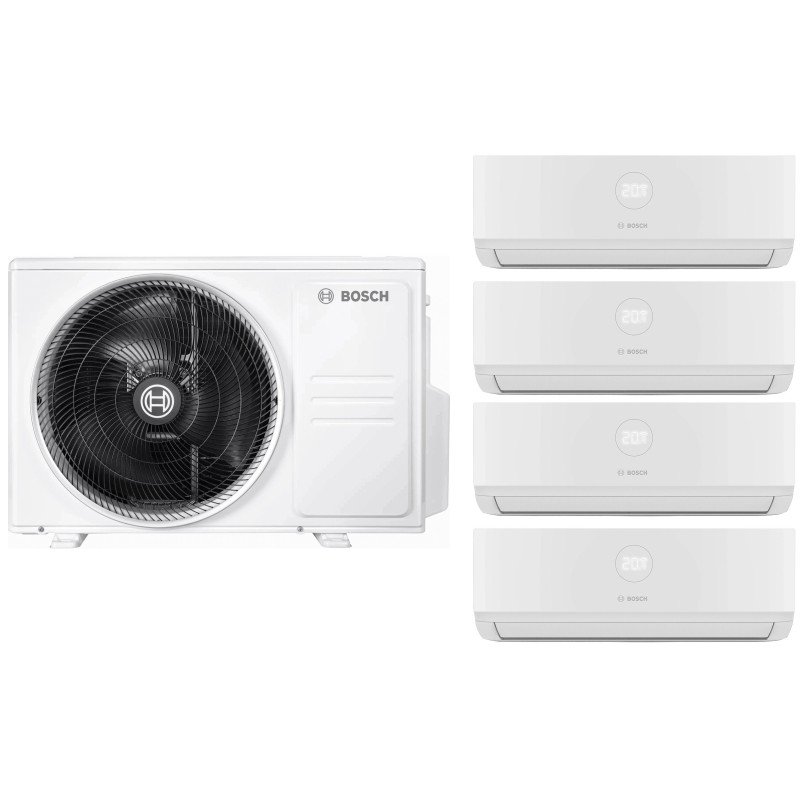 Комплект мульти-спліт системи Bosch Climate CL3000iU Multi 105 (7+7+9+9)