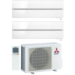 Комплект мульти-спліт системи Mitsubishi Electric Premium White Multi 33 (6+6)