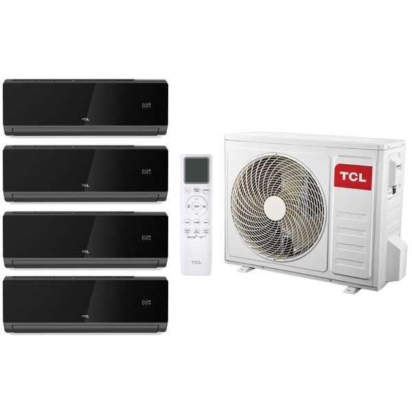 Комплект мультиспліт системи TCL Elite XA82I Black Multi 32 (9+9+9+9)