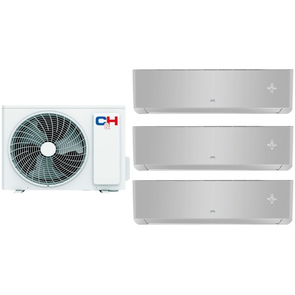 Комплект мульти-спліт системи Cooper&Hunter Supreme Continental Silver Multi 24 (9+9+9)
