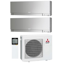 Комплект мульти-спліт системи Mitsubishi Electric Design Silver Multi 53 (6+12)