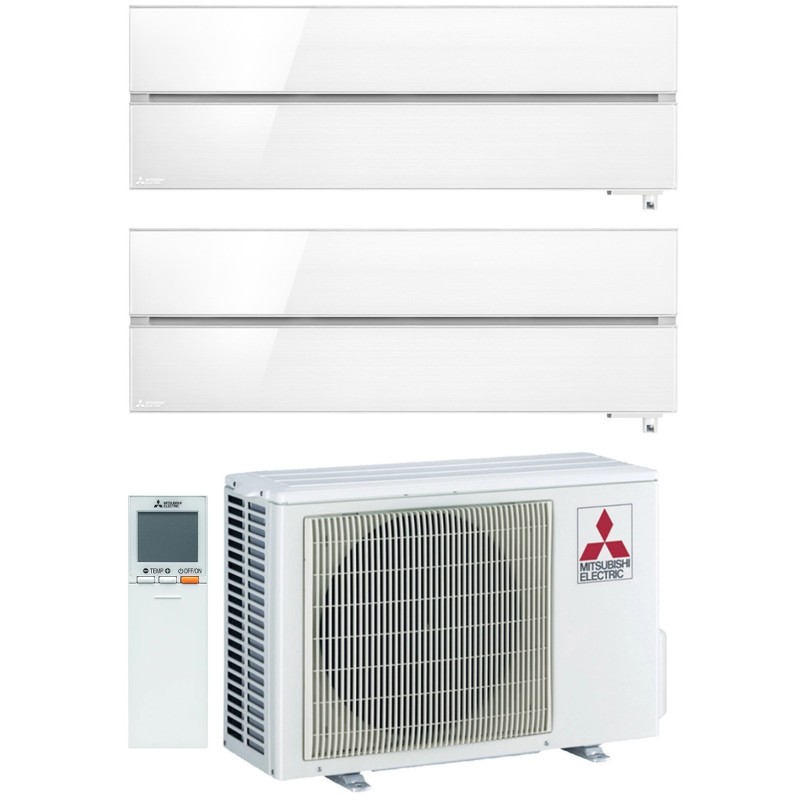 Комплект мульти-спліт системи Mitsubishi Electric Premium White Multi 53 (6+12)