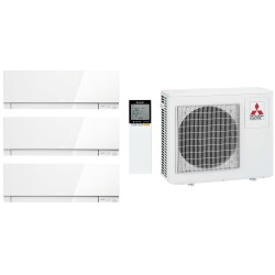 Комплект мульти-спліт системи Mitsubishi Electric Design White Multi 54 (6+6+6)
