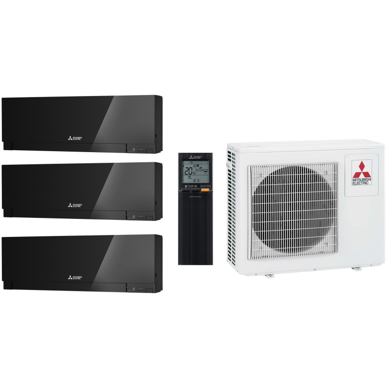 Комплект мульти-спліт системи Mitsubishi Electric Design Black Multi 68 (6+9+9)