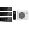 Комплект мульти-спліт системи Mitsubishi Electric Design Black Multi 68 (6+9+9)