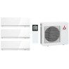 Комплект мульти-спліт системи Mitsubishi Electric Design White Multi 68 (6+6+12)