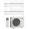 Комплект мульти-сплит системы Mitsubishi Electric Premium Hyper Heating White Multi 53 (9+9)