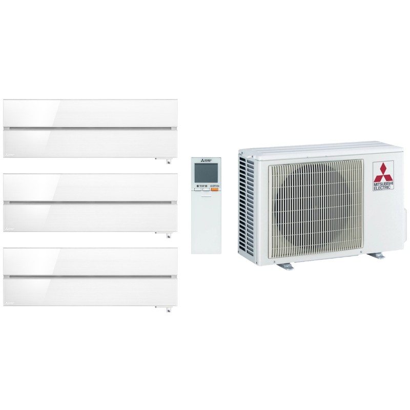 Комплект мульти-спліт системи Mitsubishi Electric Premium White Multi 54 (6+6+9)