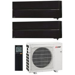 Комплект мульти-спліт системи Mitsubishi Electric Premium Hyper Heating Black Multi 53 (9+9)