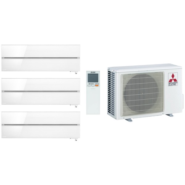 Комплект мульти-спліт системи Mitsubishi Electric Premium White Multi 68 (6+9+9)
