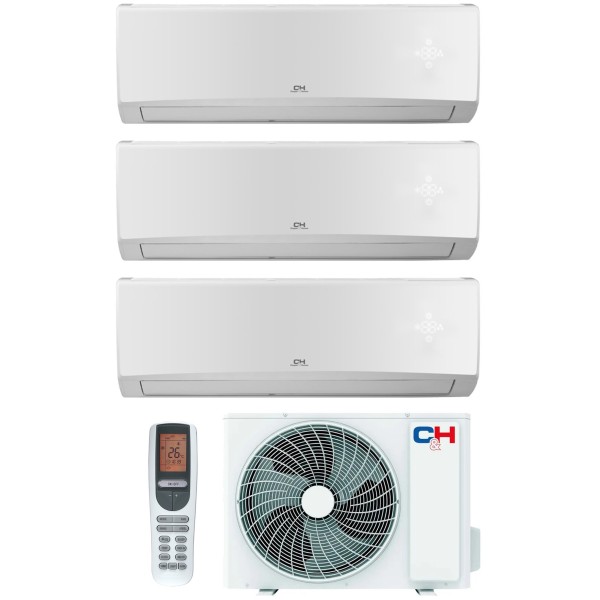 Комплект мульти-спліт системи Cooper&Hunter Alfa Inverter Multi 24 (7+9+9)