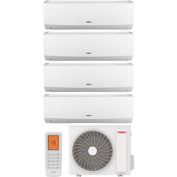 Комплект мульти-спліт системи Tosot Smart TM-28U4(O)2 + GS-07DW2(I)*4шт