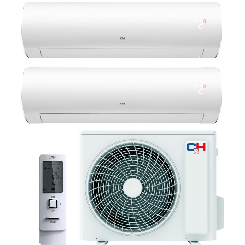 Комплект мульти-спліт системи Cooper&Hunter Daytona White Multi 18 (9+9)