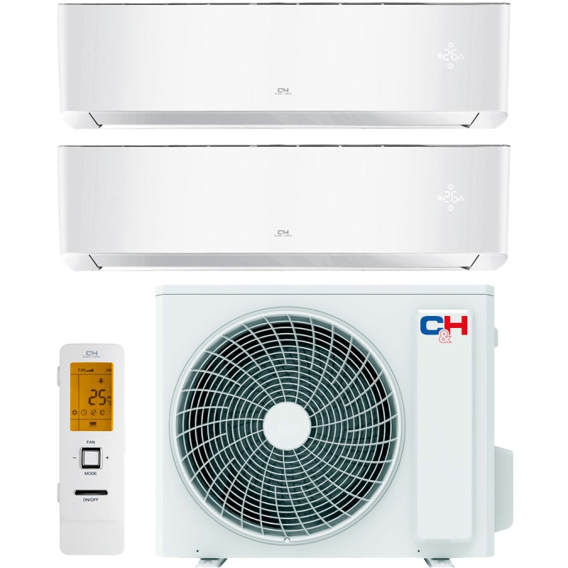 Комплект мульти-спліт системи Cooper&Hunter Supreme Continental White Multi 18 (9+9)