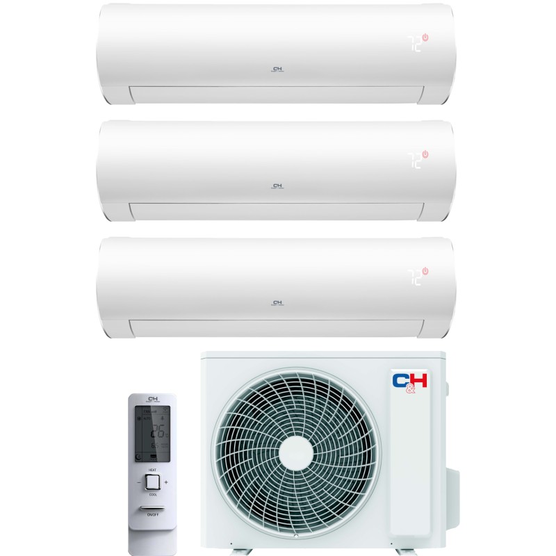 Комплект мульти-спліт системи Cooper&Hunter Daytona White Multi 21 (9+9+9)