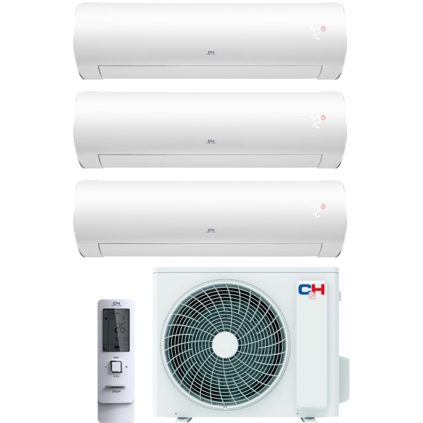 Комплект мульти-спліт системи Cooper&Hunter Daytona White Multi 21 (9+9+9)