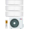 Комплект мульти-сплит системы Cooper&Hunter Supreme Continental White Multi 24 (9+9+12)