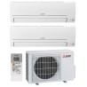 Комплект мультисплит системы Mitsubishi Electric Basic Wi-Fi Multi 40 (9+9)