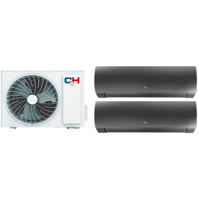 Комплект мульти-спліт системи Cooper&Hunter Daytona Carbon Black Multi 21 (9+12)