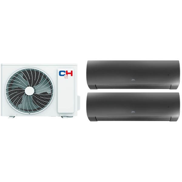 Комплект мульти-спліт системи Cooper&Hunter Daytona Carbon Black Multi 21 (9+12)