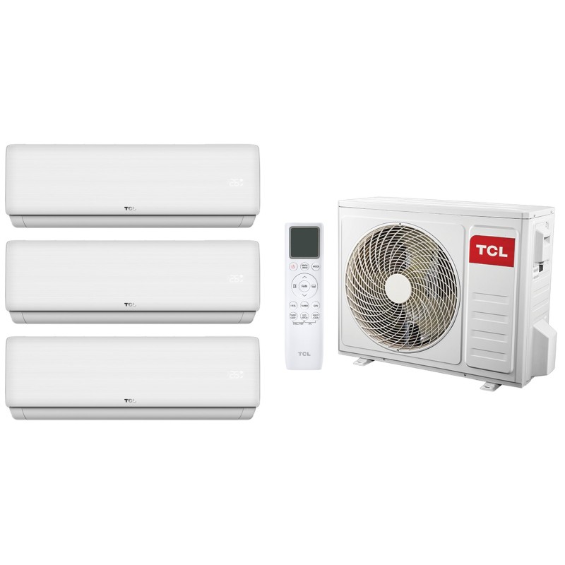 Комплект мультиспліт системи TCL Elite XAB1 White Multi 32 (9+9+18)