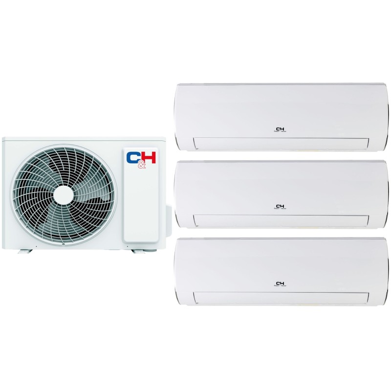 Комплект мульти-спліт системи Cooper&Hunter Daytona White Multi 24 (9+9+9)