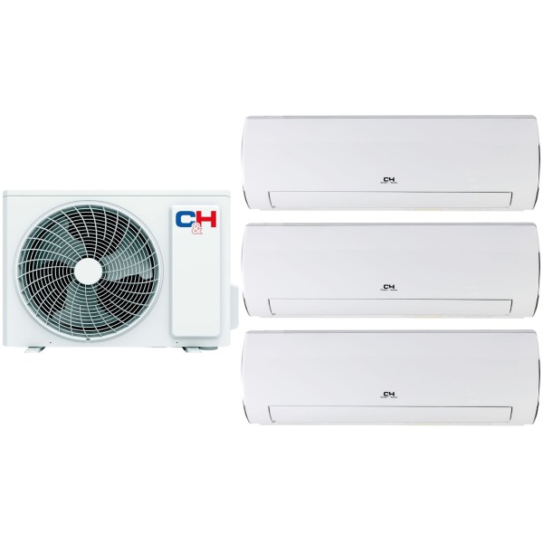 Комплект мульти-спліт системи Cooper&Hunter Daytona White Multi 24 (9+9+9)