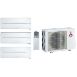 Комплект мульти-спліт системи Mitsubishi Electric Premium Pearl white Multi 68 (6+9+9)