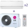 Комплект мультиспліт системи LG MU2M15+PM07SP*2шт.