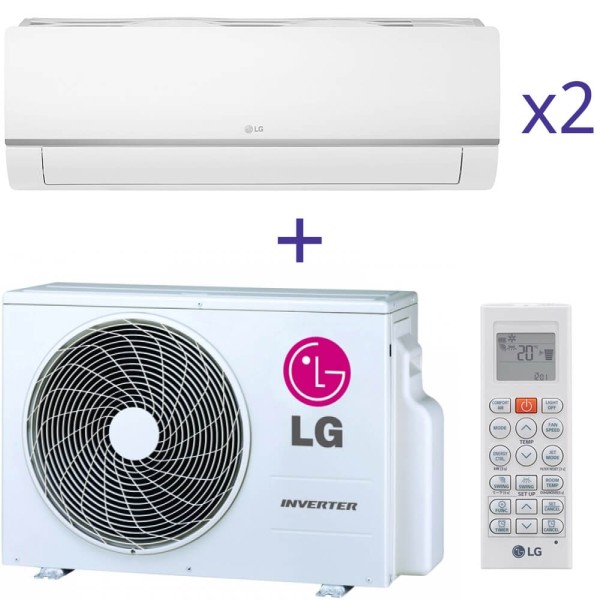 Комплект мультиспліт системи LG MU2M17+PM07SP+PM09SP