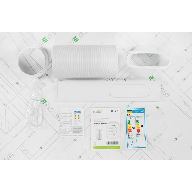 Мобільний кондиціонер Ballu Platinum Comfort BPHS-08H